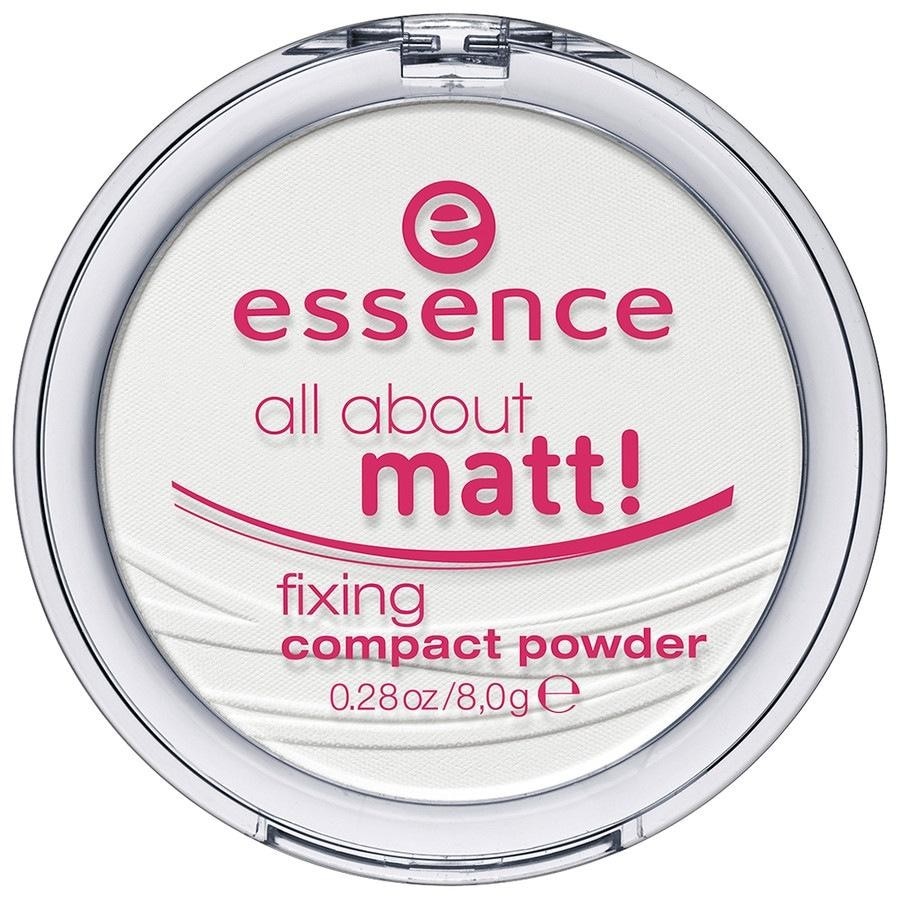 essence cosmetics All About Matt! Fixing Compact Powder, 8 g
