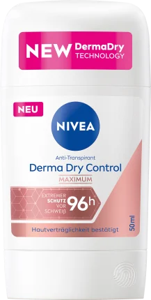Nivea Antipanspirant deostick derma dry control maximum, 50 ml