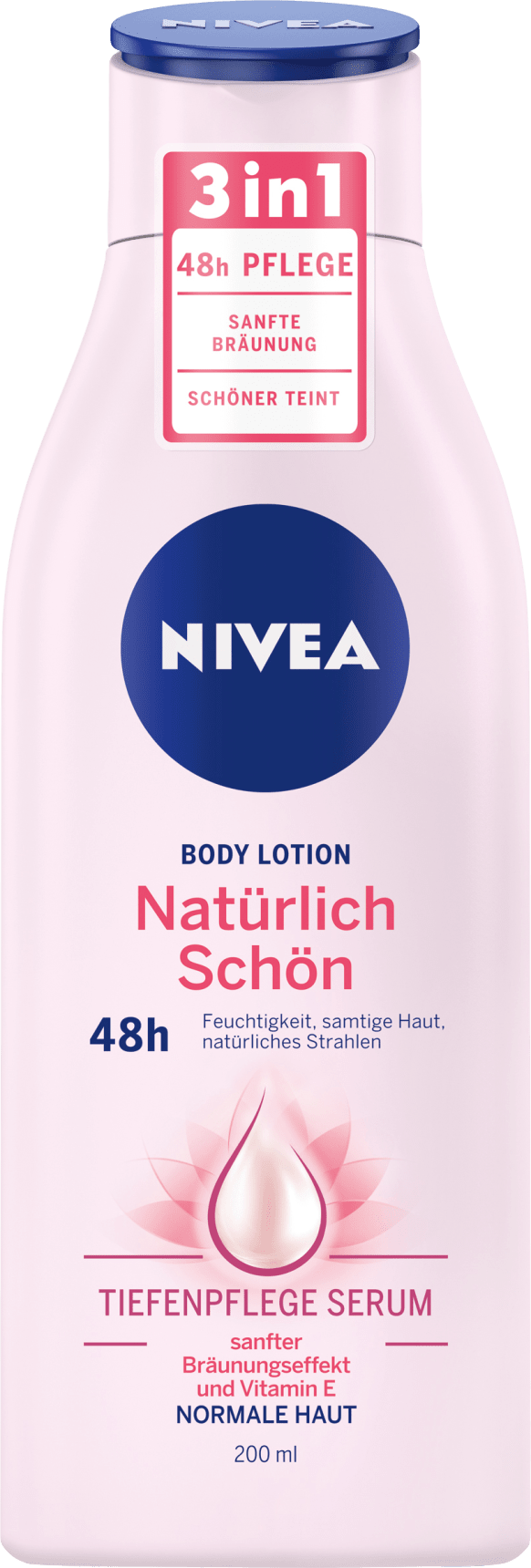 Nivea Body Lotion Naturally Beautiful, 200 Ml