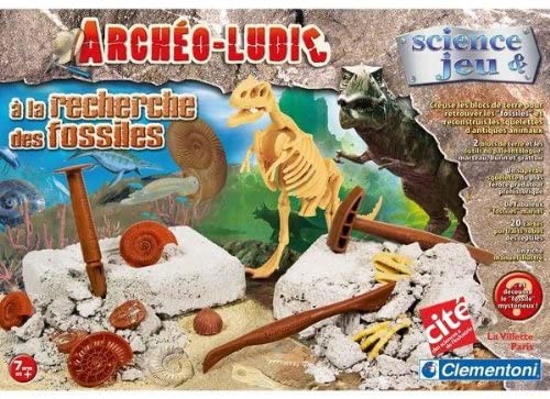 Clementoni-62211-Jeu Lernspiel – Scientifique-Archéo Ludic