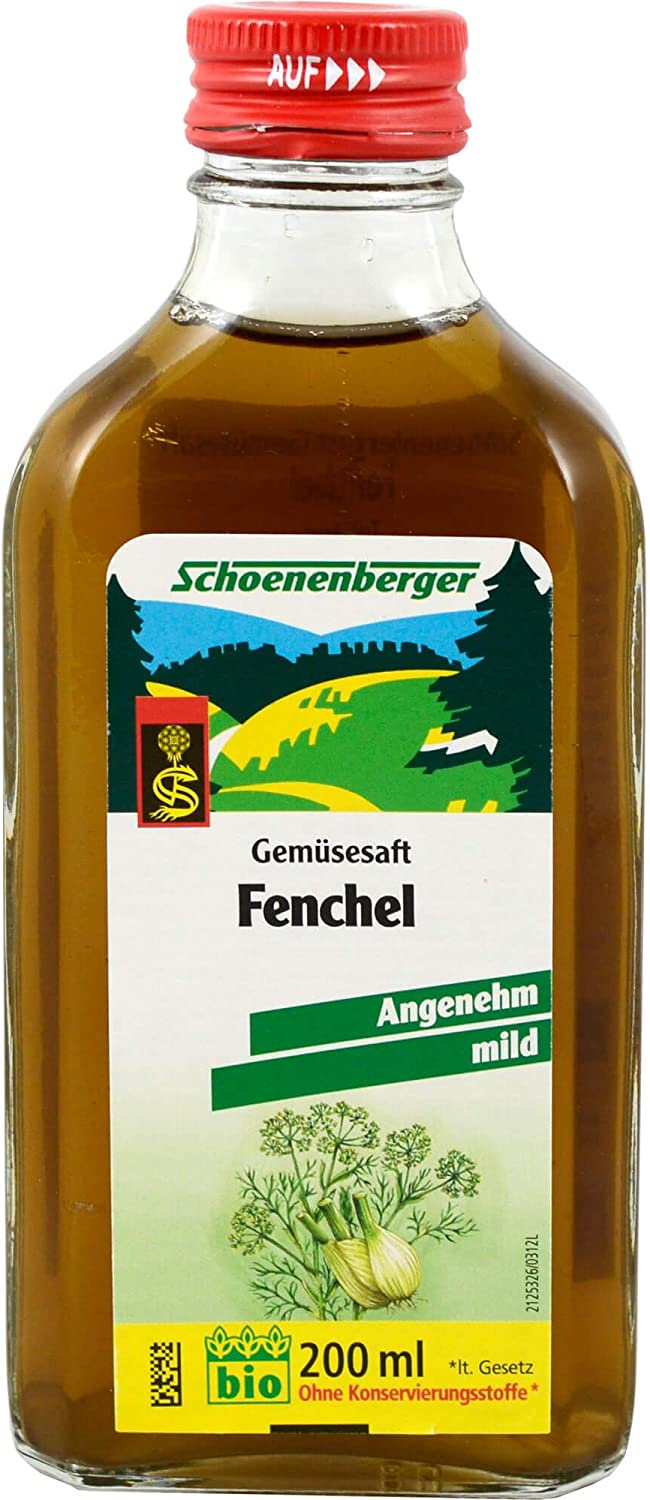 Schoenenberger Fennel, Juice and Scho \'Enenberger Medicinal Plant Juice 200ml