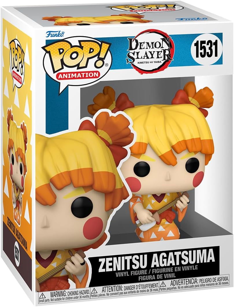 Funko POP! Animation: Demon Slayer - Zenitsu Agatsuma - (Kimono) - Vinyl Collectible Figure - Gift Idea - Official Merchandise - Toy for Children and Adults - Anime Fans