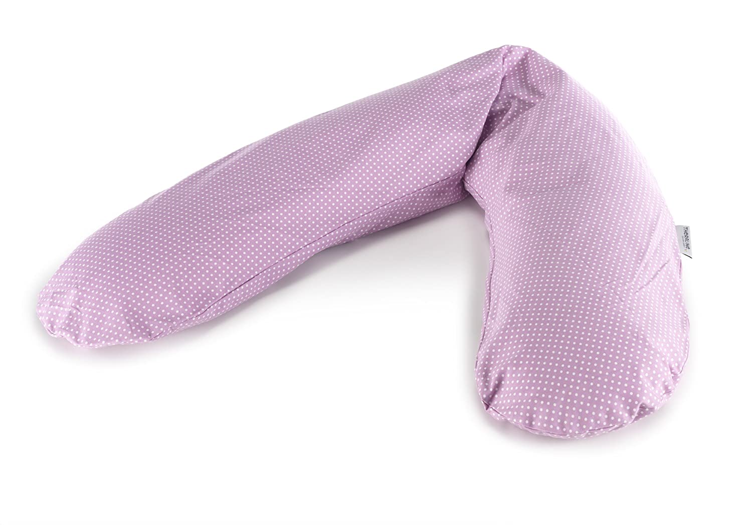 Replacement Cover For The Original Theraline Pregnancy And Nursing Pillow, 100% Cotton. Pattern Delicate flowers