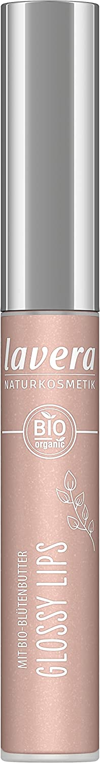 lavera Glossy Lips - Charming Crystals 02 - Lip Gloss - Gluten Free - Leave, ‎charming