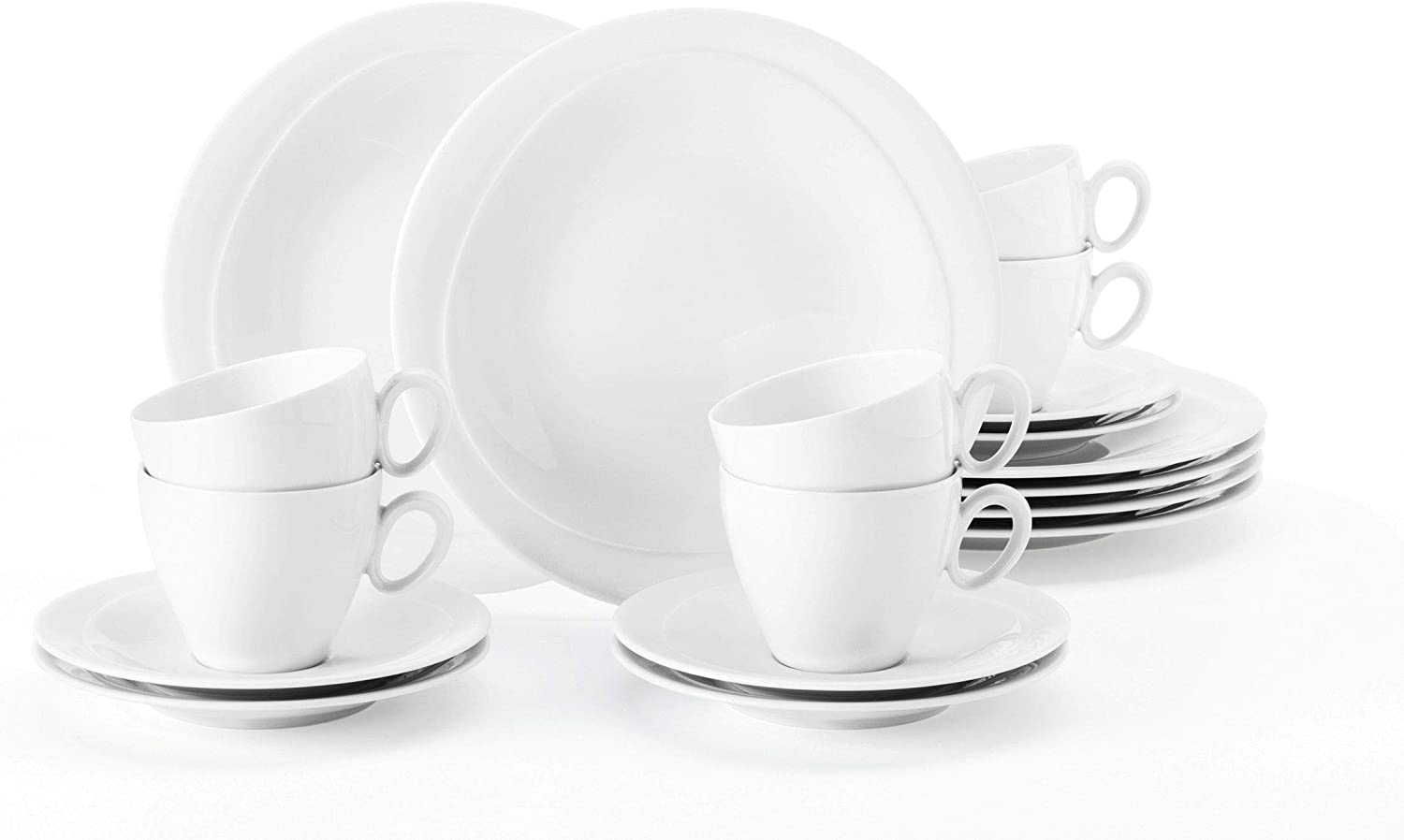 Seltmann Weiden Trio 001.736893 Coffee Set 18 Pieces White