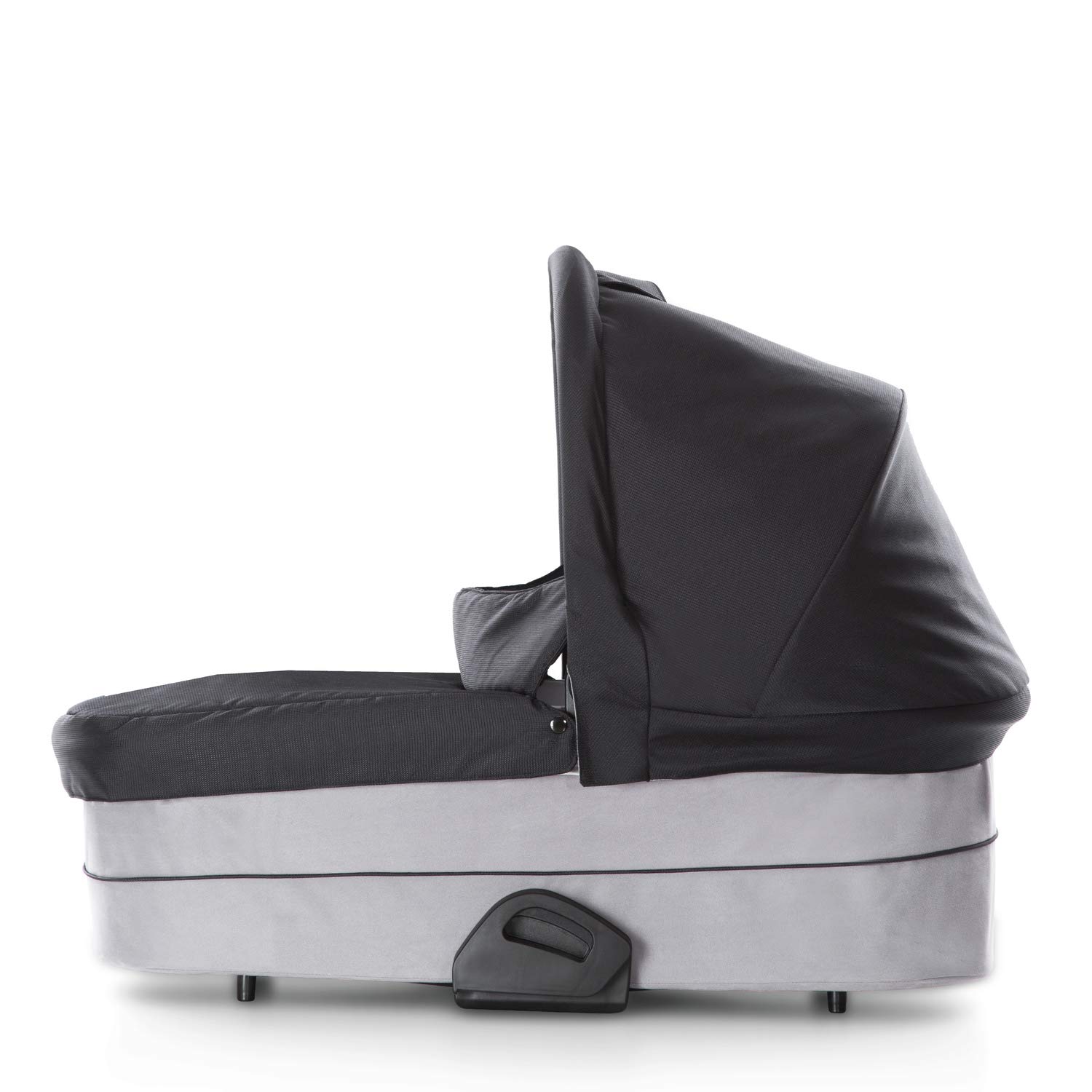 Hauck Baby Bath for Saturn R or Mars Combi Pushchair / for Babies from Birth to 9 kg / Includes Soft Mattress / Window with Ventilation / Stable / Large Sun Canopy / Foldable / Black