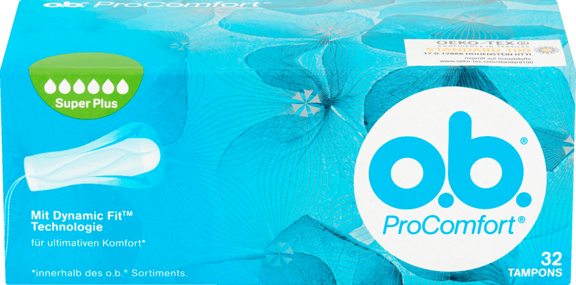 o.b. Tampons Pro Comfort Super Plus, 32 St
