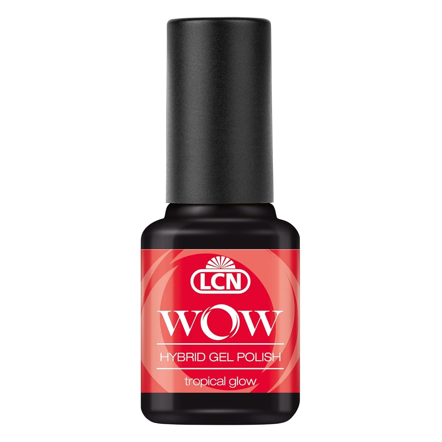LCN WOW Hybrid Gel Polish \"Birthday Bash\" 8ml (Nr. 870-tropical glow (sommerrot), 8ml)