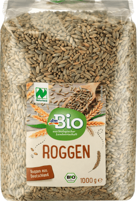 dmBio Cereals, rye, Naturland, 1,000 g