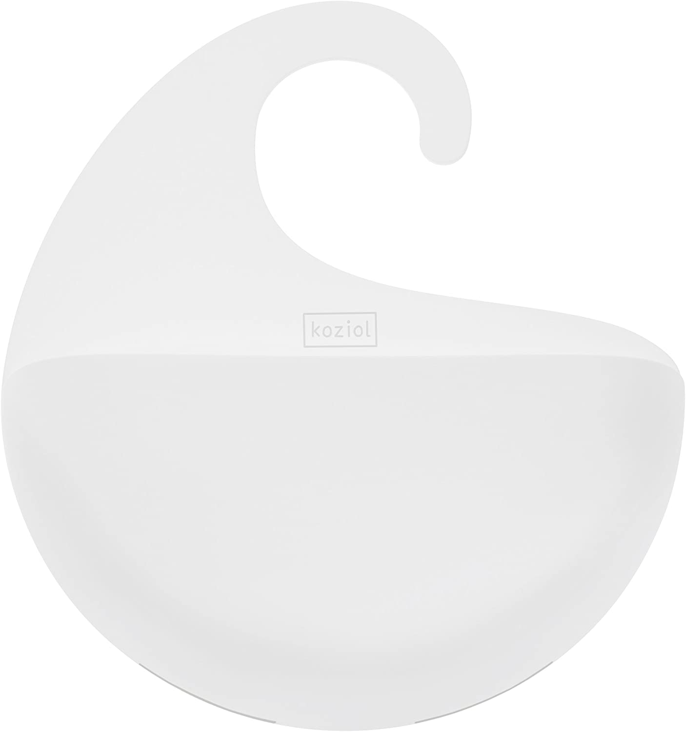 Koziol Utensilo Surf Xs, Plastic, Solid White, 5.3 X 15 X 17.6 Cm, Crystal 