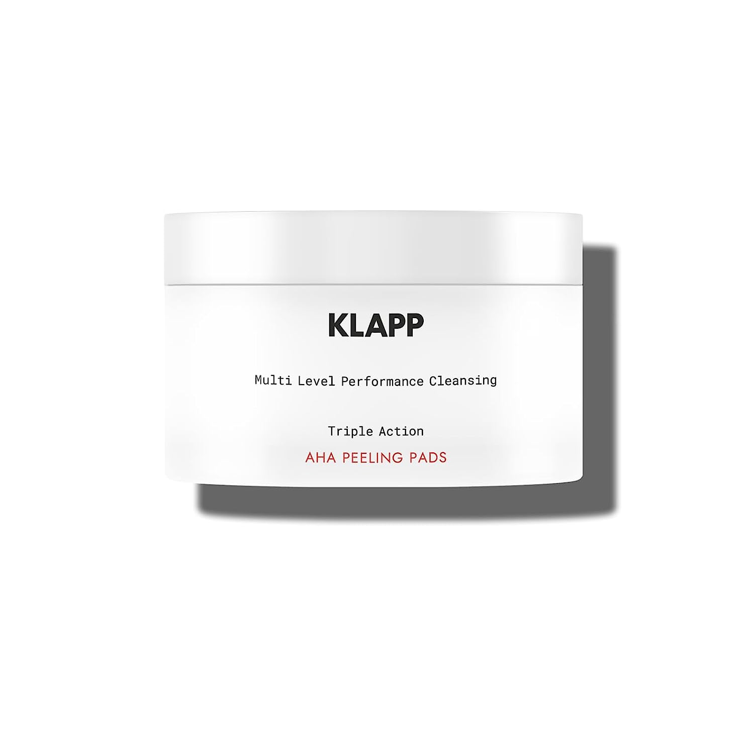 KLAPP Cosmetics Triple Action AHA Exfoliating Pads (Pack of 40)