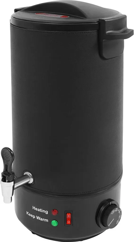 StarTech Wax melter - Electric melting pot - 10 l capacity - 1800 W power - Stainless steel - For candle & soap making - Black