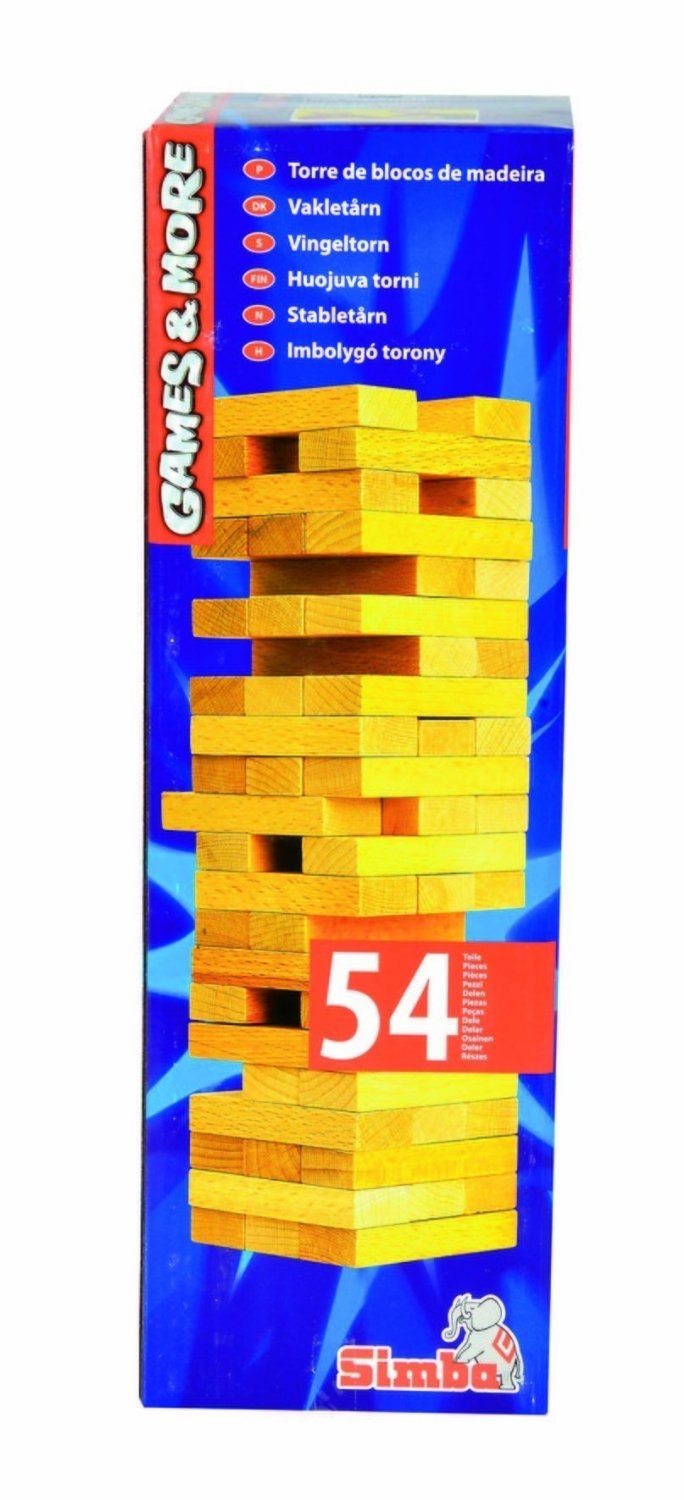 Simba Wackelturm Holz