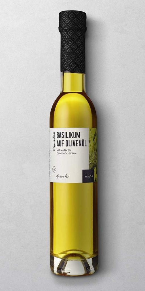 Wajos Genussmanufaktur Wajos - Basil in Olive Oil 250ml