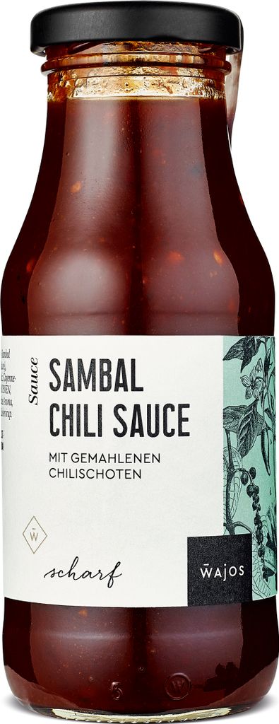 Wajos Genussmanufaktur WAJOS - Sambal Chili Sauce - with ground chili peppers 245ml