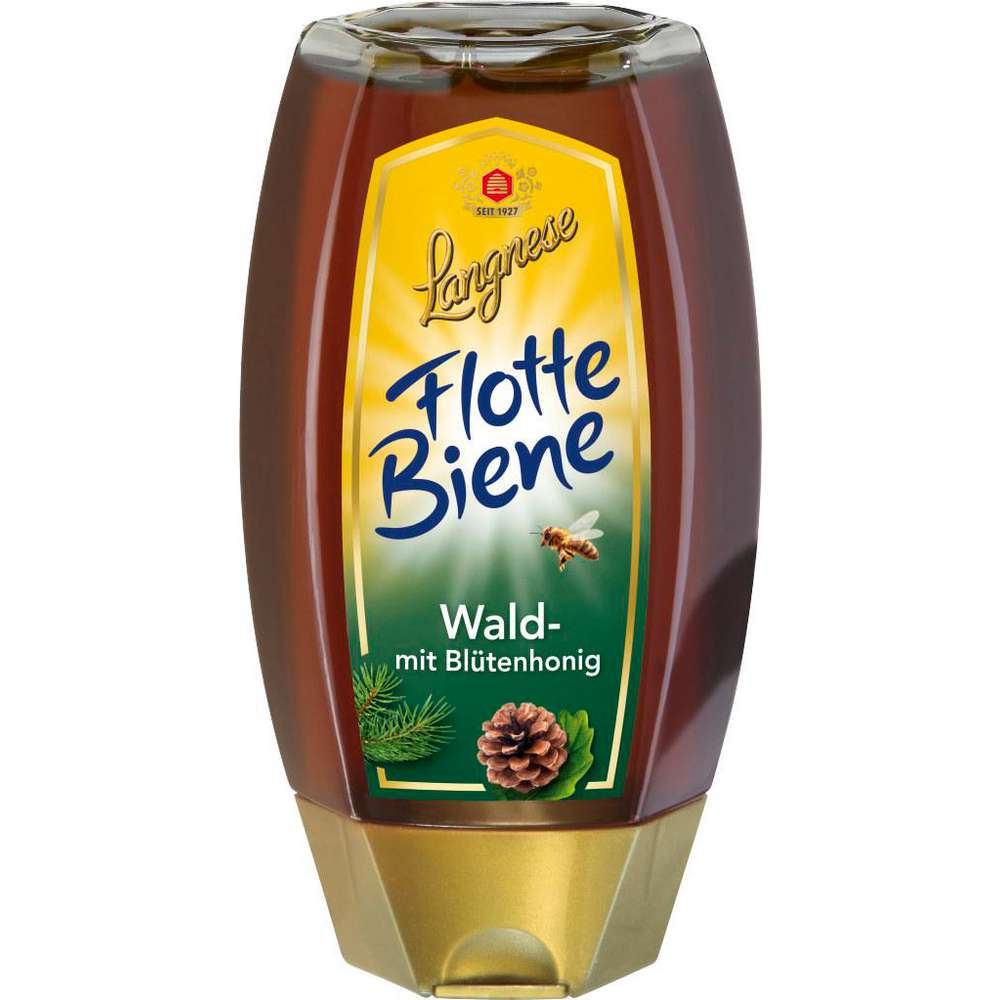 Langnese Forest and blossom honey Flotte Biene, liquid