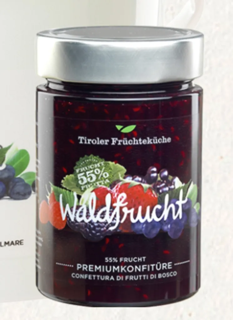 Forest fruit jam 420 gr. - Unterweger - Tyrolean delicacies