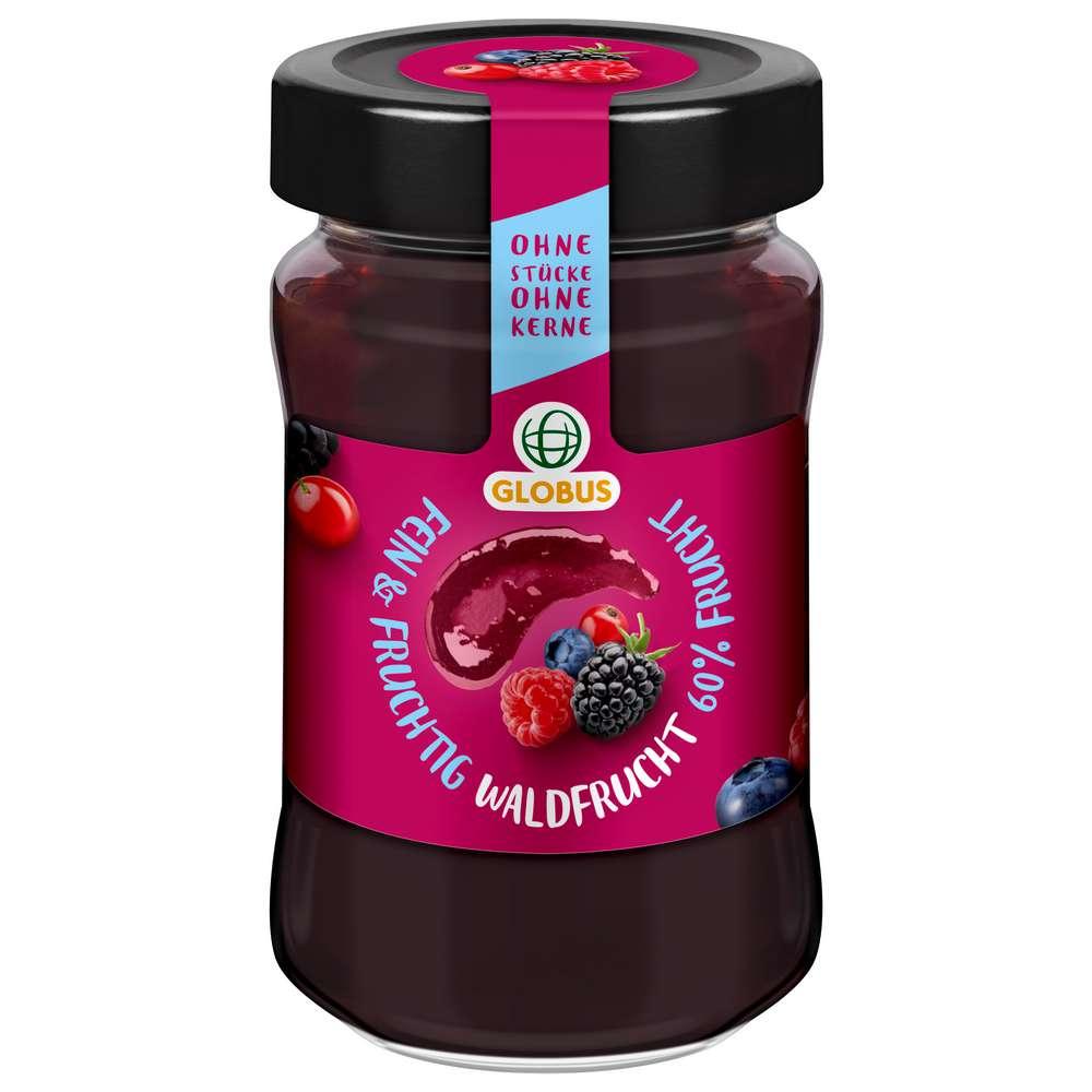 GLOBUS Wild berry jam, strained