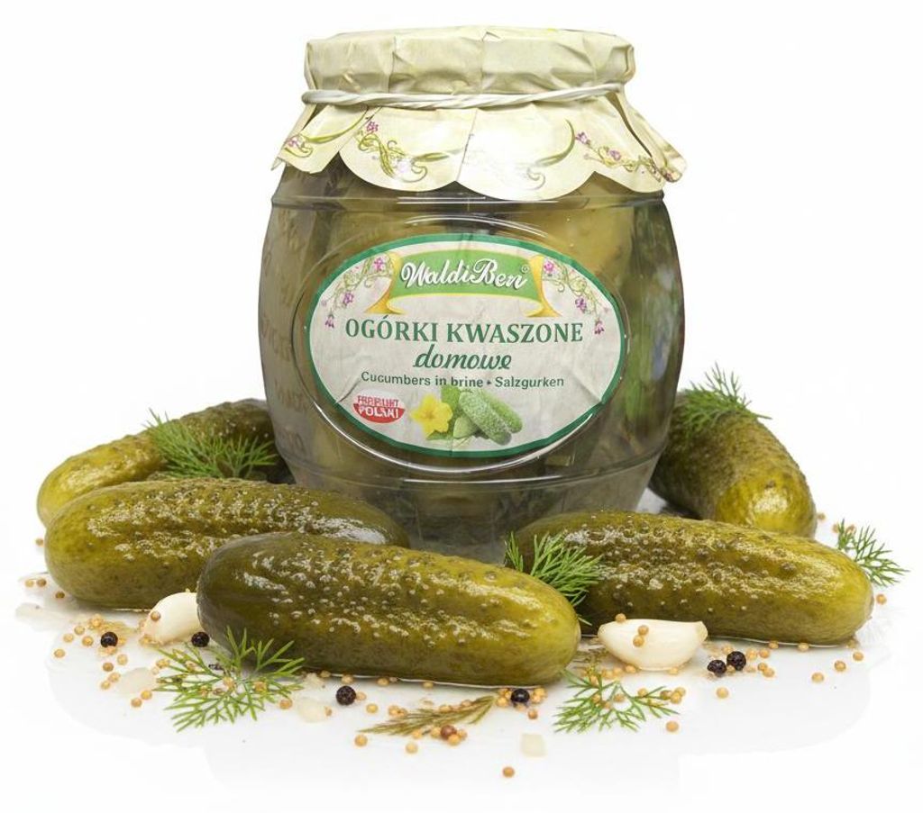 WaldiBen barrel-cured pickles (6 x 770g) 4.62 kg