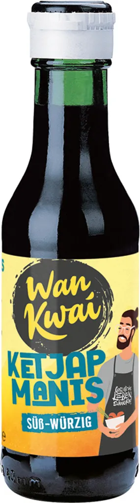 Importhaus Wilms/Impuls Wan Kwai Ketjap Manis mild Indonesian-style seasoning sauce 125ml