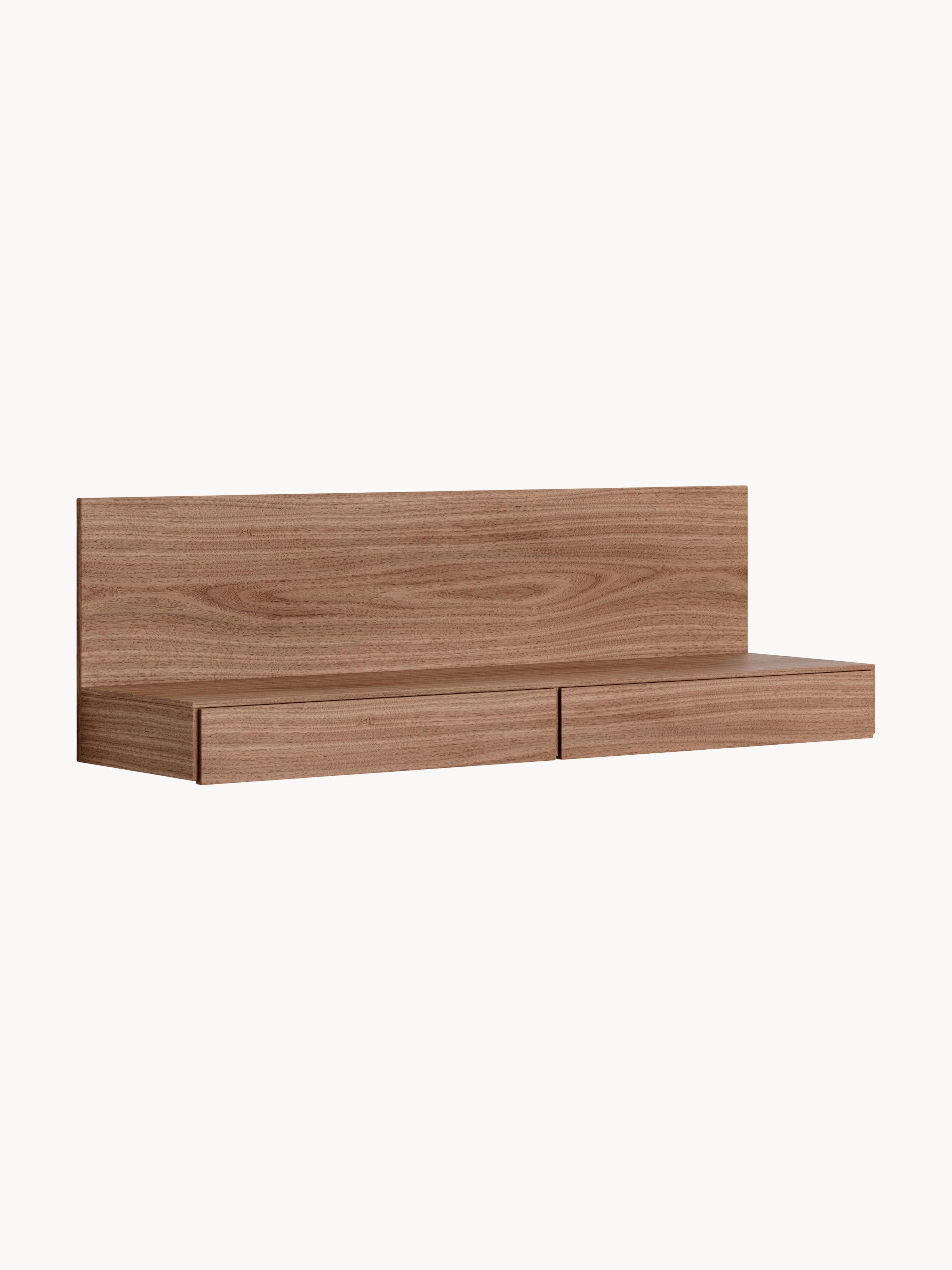 new-works Tana wall console, Walnut wood