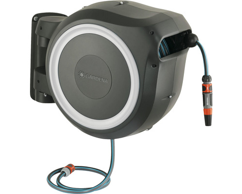 GARDENA RollUp XL wall hose box incl. Classic multi shower