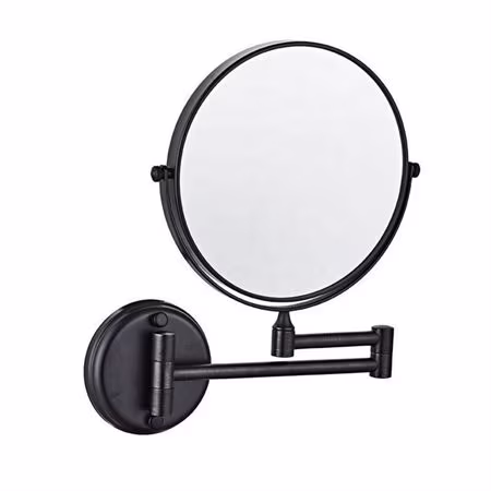 UNIQ Wall mirror with 10x magnification black