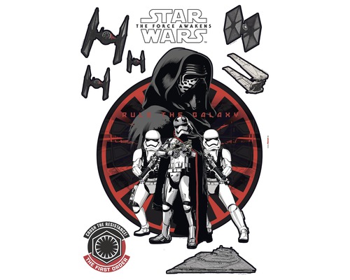 Komar Wall sticker Disney Edition 4 Disney Star Wars FIRST ORDER 50 x 70 cm