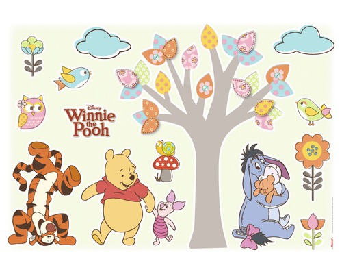 Komar Wall sticker Disney Edition 4 Disney Winnie POOH NATURE 50 x 70 cm