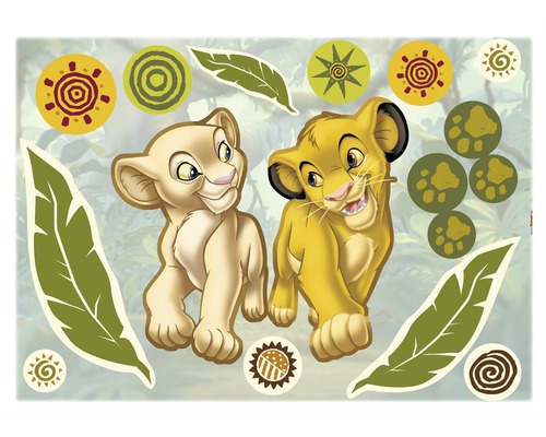 Komar Wall sticker Disney Edition 4 SIMBA AND NALA 50 x 70 cm