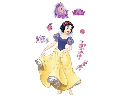 Komar Wall tattoo Snow White XXL 127 x 200 cm