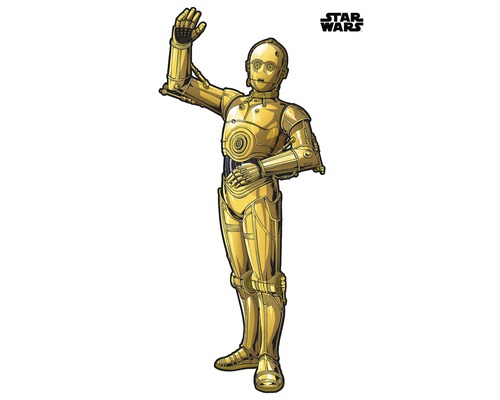 Komar Wall sticker Star Wars XXL C-3PO 127 x 200 cm