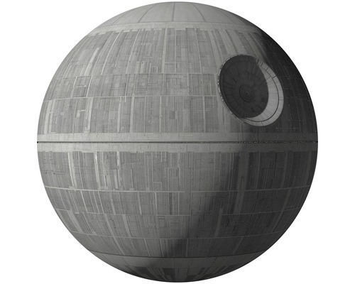 Komar Wall tattoo Star Wars XXL Death Star Ø 127 cm
