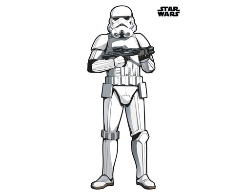 Komar Wall sticker Star Wars XXL Stormtrooper 127 x 188 cm
