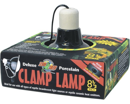 Zoo Med Radiant heater clamp lamp, 22 cm