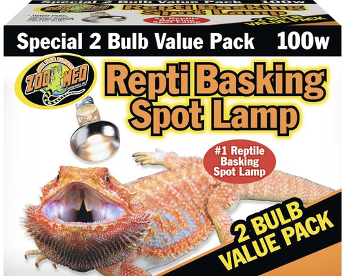Zoo Med Radiant heater Repti Basking Pack, 2 x 100 W