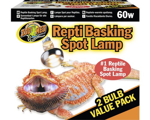 Zoo Med Radiant heater Repti Basking Pack, 2 x 60 W