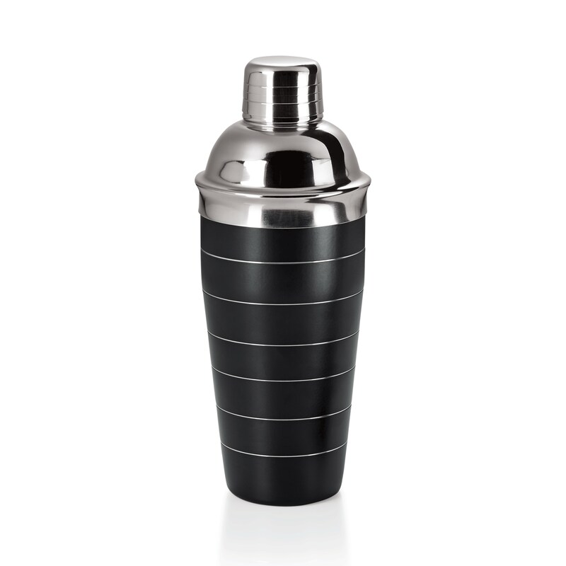 WAS Germany - Shaker, 0.70 ltr., powder-coated, black, chrome-nickel steel