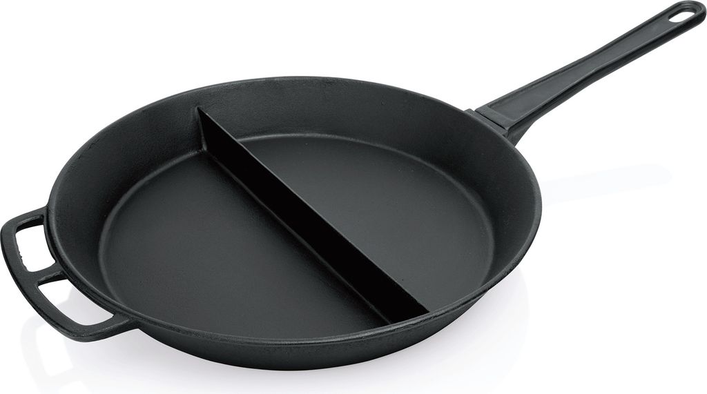Wasa WAS Giant cast iron frying pan Ø 80 cm, removable handle, with center ridge