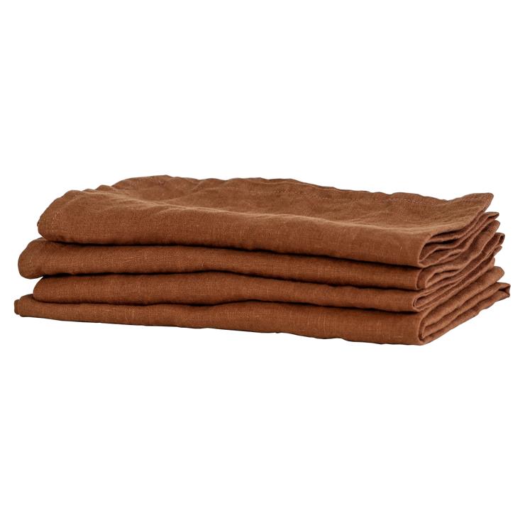tell-me-more Washed Linen Napkin