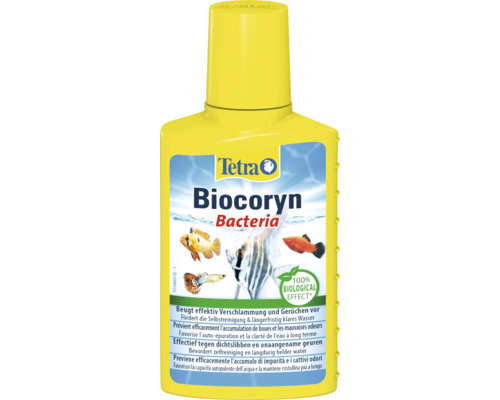 Water conditioner Tetra Biocoryn Bacteria Water treatment agent Aqaurium for the biological degradation of pollutants, prevents siltation and odors, 100ml