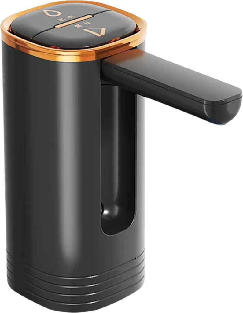 Water bottle pump, quiet, rechargeable, compact size, electric, automatic, mini water jug ​​dispenser, office supplies