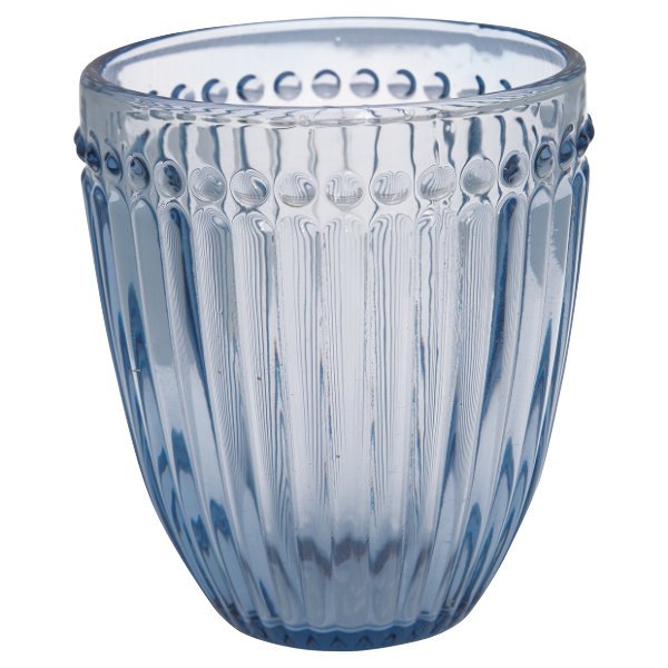 Alice Blue water glass from Greengate