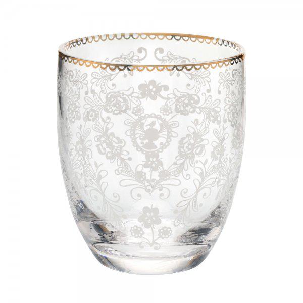 Water glass floral glass clear (280ml) from Pip Studio