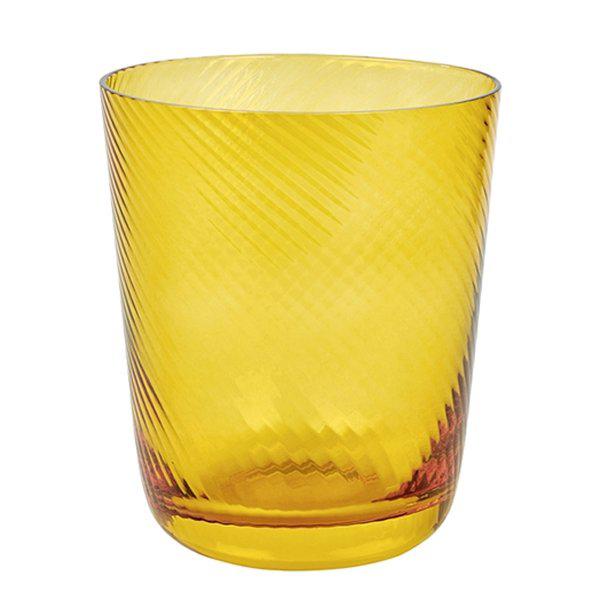 Water glass Corfu amber from Lambert