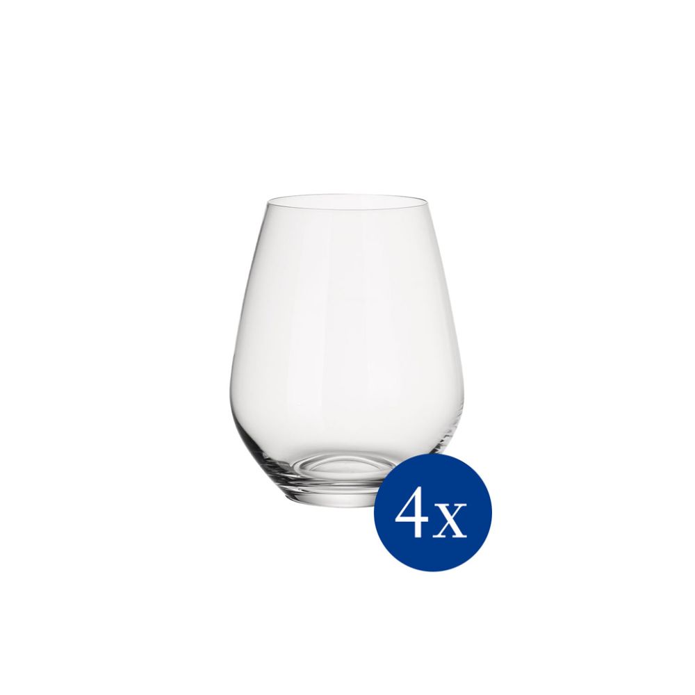 Villeroy und Boch Water Glass Set 4pcs 109mm Ovid Villeroy and Boch