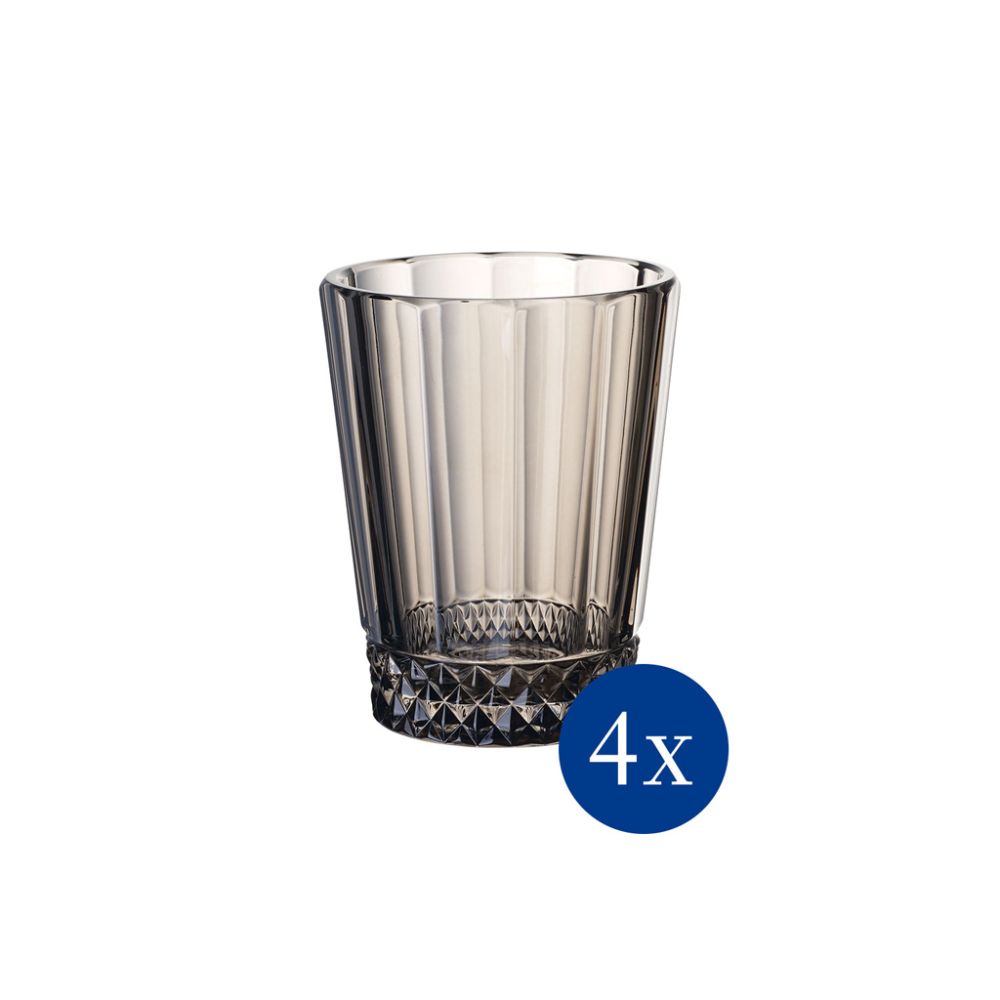 Villeroy und Boch Water Glass Set 4pcs. 110mm Opéra Smoke Villeroy and Boch