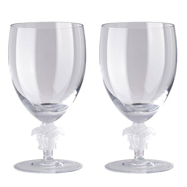 Medusa Lumiere water glasses (2 pieces) from Versace by Rosenthal