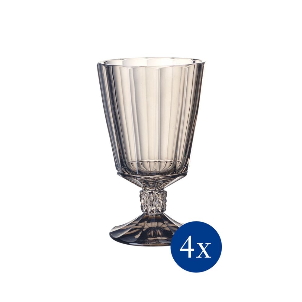 Villeroy und Boch Water Goblet Set 4pcs. 156mm Opéra Smoke Villeroy and Boch