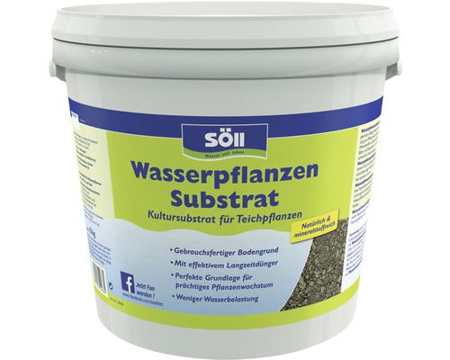 Aquatic plant substrate Söll for pond plants 12 kg